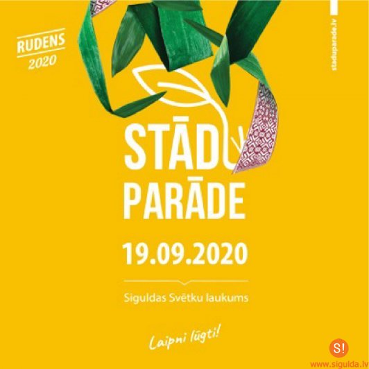 19. septembrī Siguldā norisināsies Rudens stādu parāde