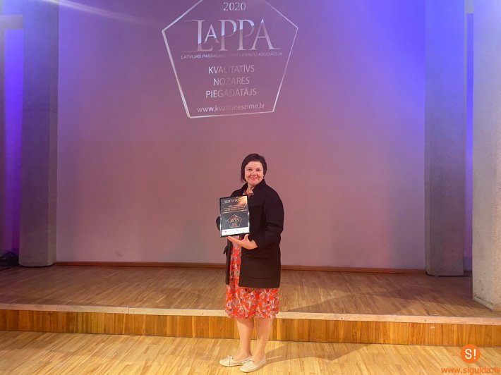 Kultūras centrs “Siguldas devons” saņem “LaPPA Kvalitātes zīmi”