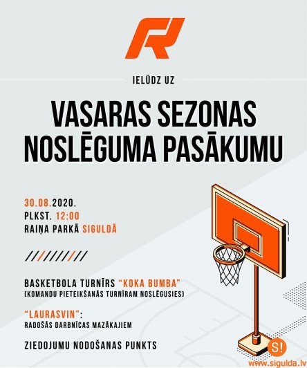 Raiņa parkā notiks ielu basketbola turnīrs “Koka bumba”