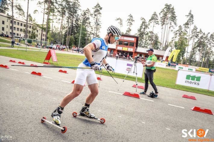 Notiks noslēdzošais posms Latvijas čempionātā rollerslēpošanā