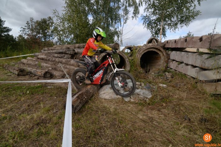 Siguldas triālistiem panākumi Latvijas čempionātā Jelgavā