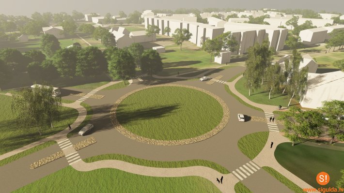 Notiks sanāksme par apļveida kustību un satiksmes drošības uzlabošanu Pils un Raiņa ielas krustojumā