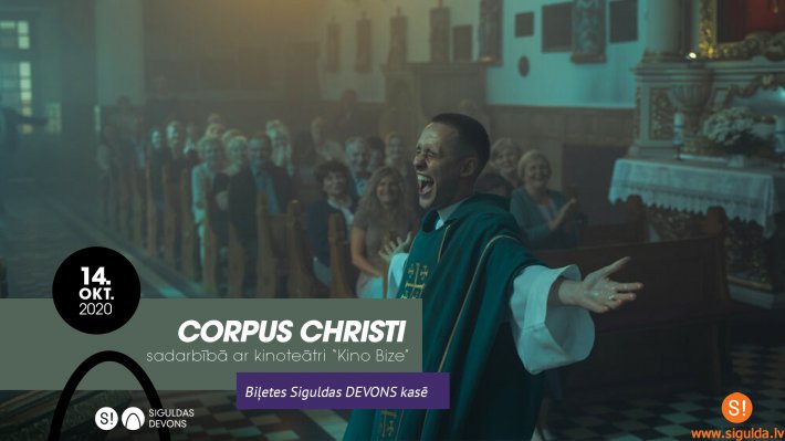 Kultūras centrā “Siguldas devons” varēs vērot drāmu “Corpus Christi”