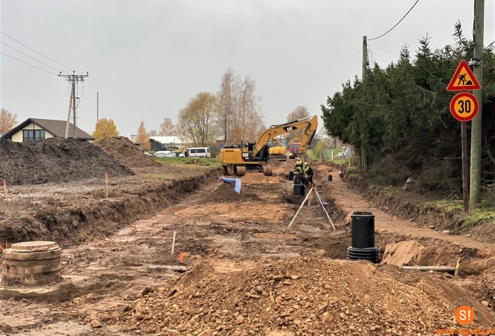 Uzsākta Lauku ielas pārbūve