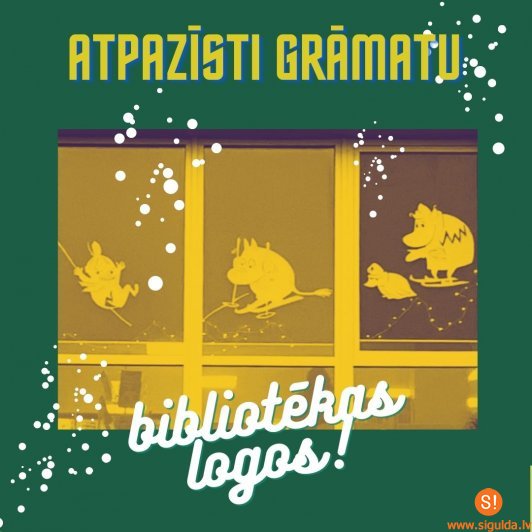 Siguldas novada bibliotēka izaicina atpazīt grāmatu pēc tēla silueta