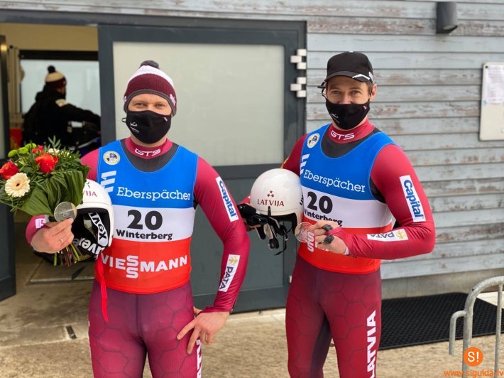 Martinam Dukuram un brāļiem Šiciem panākumi Pasaules kausa sacensībās