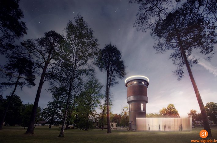 Aicina radoši attīstīt ūdenstorni pie dzelzceļa