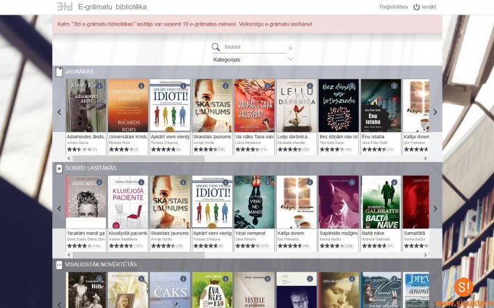 Siguldas novada bibliotēka aicina lasīt e‑grāmatas