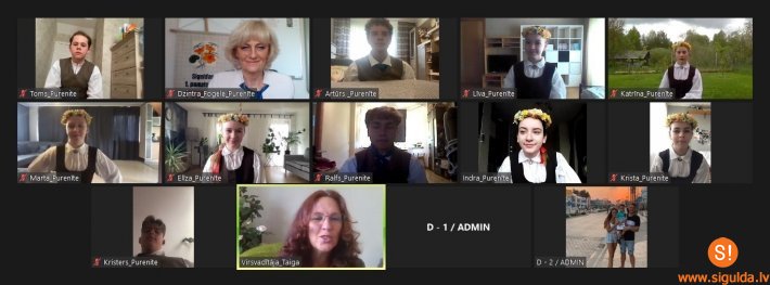 Novada tautas deju kolektīvi piedalās video projekta “Svinēt sauli” filmēšanā