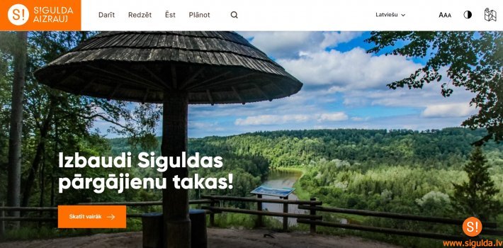Izveidota tūrisma kampaņa “Piedzīvo, kā Sigulda aizrauj” un izstrādāta jauna tūrisma tīmekļa vietne