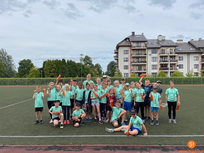 Noslēgusies Siguldas Sporta skolas atbalsta biedrības organizētā nometne