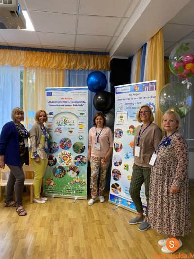 Siguldas pirmsskolas skolotāji iegūst pieredzi Tallinā