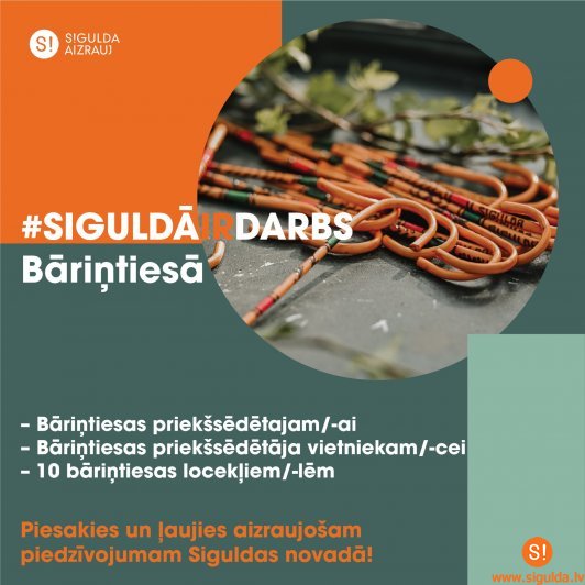 Aicinām darbā Bāriņtiesas priekšsēdētāju, priekšsēdētāja vietnieku un locekļus