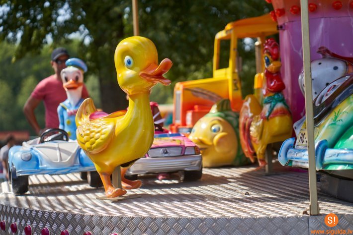 No 9. līdz 12. septembrim pie Svētku laukuma strādās atrakciju parks