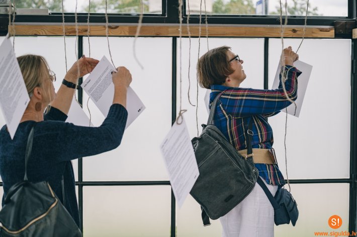 Noticis literārās izstādes “Vārda pēc” atklāšanas pasākums