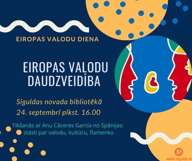Siguldas novada bibliotēkā atzīmēs Eiropas Valodu dienu