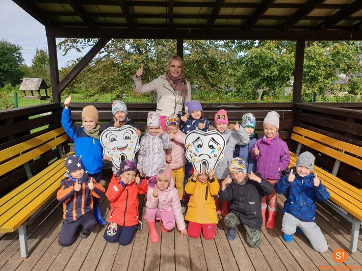 Allažu pamatskolas pirmsskolas izglītības grupu bērni apgūst rūpes par veselību