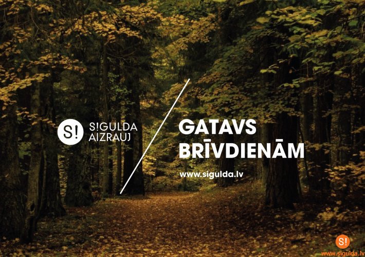 Šonedēļ Siguldas novadā: rudenīgas pastaigas pilsētā un pārgājieni dabas takās