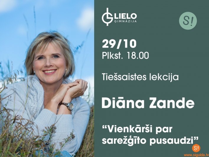 Piektdien norisināsies Diānas Zandes tiešsaistes lekcija “Vienkārši par sarežģīto pusaudzi”