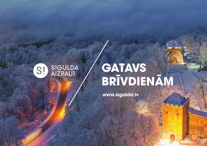 Šonedēļ Siguldas novadā: aktivitātes svaigā gaisā, baudot ziemu, sniegotās dabas takas un svētku laiku