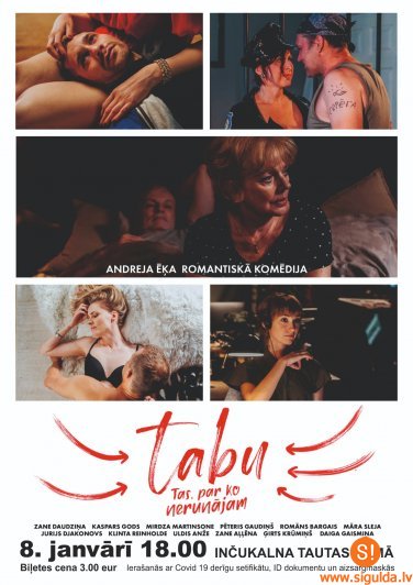 Sestdien Inčukalnā demonstrēs režisora Andreja Ēķa spēlfilmu “Tabu”