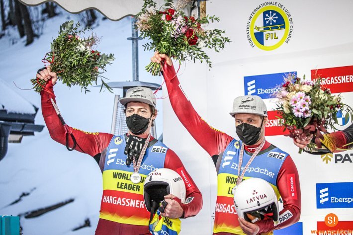 Sportisti bobsleja un kamaniņu trasē “Sigulda” gūst ievērojamus sasniegumus