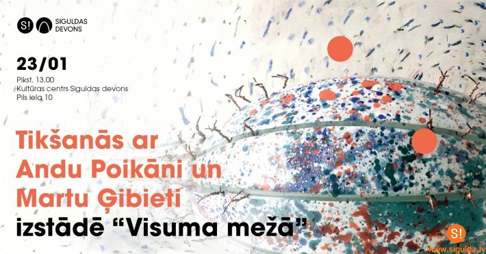 Aicina uz tikšanos ar izstādes “Visuma mežā” māksliniecēm