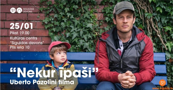 Kultūras centrā “Siguldas devons” varēs noskatīties filmu “Nekur īpaši”