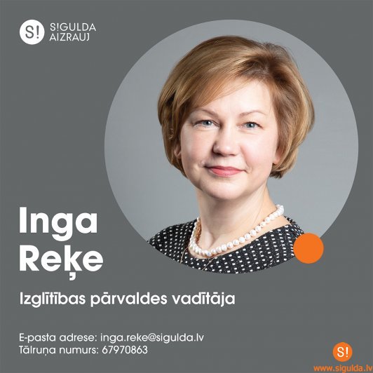 Izglītības pārvaldes vadītājas amatā darbu uzsāk Inga Reķe