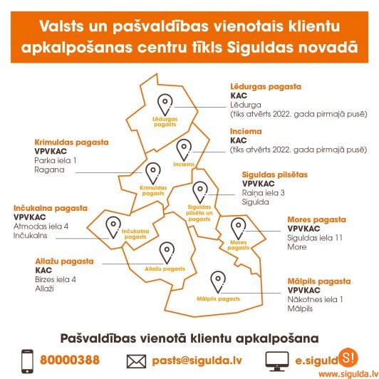 Pašvaldības klientu apkalpošanas vietās paplašina iedzīvotājiem pieejamo pakalpojumu klāstu