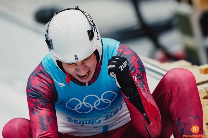 Siguldiešu kamaniņbraucējiem veiksmīgi starti olimpiskajās spēlēs