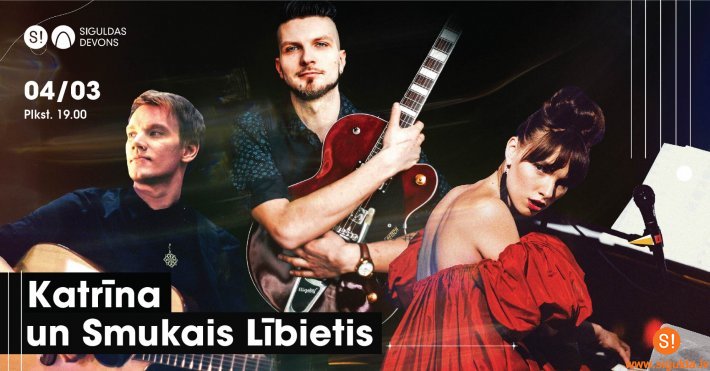 Piektdien “Siguldas devonā” notiks koncerts “Katrīna un Smukais Lībietis”