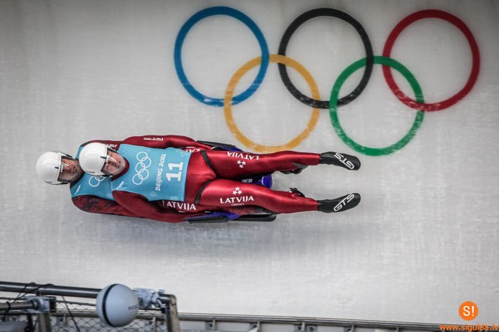 Ziemas olimpiskajās spēlēs brāļiem Šiciem izcīnīta 5. vieta