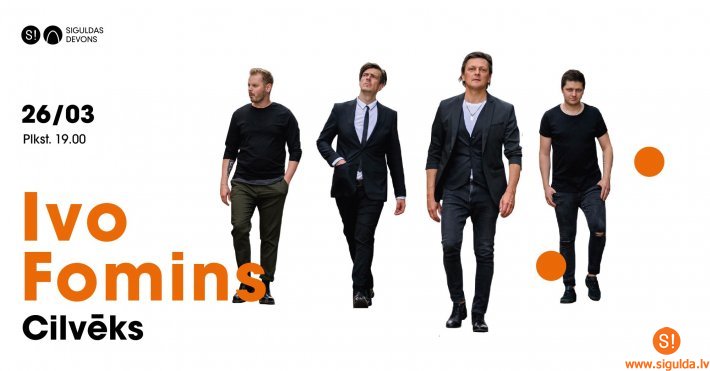 Šonedēļ kultūras centrā “Siguldas devons” uzstāsies Ivo Fomins