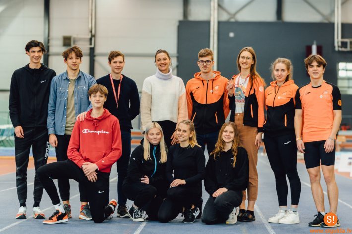 Siguldiešiem medaļas Latvijas U‑18 un U‑20 čempionātā vieglatlētikā telpās