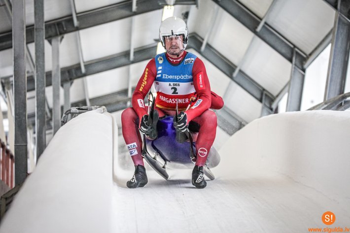 Bobsleja un kamaniņu trasē “Sigulda” noslēgušās kamaniņu sporta sacensības