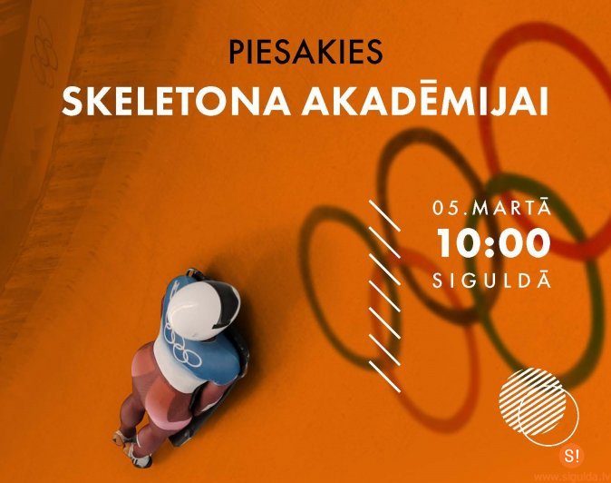 Gatavošanās 2026. gada ziemas olimpiskajām spēlēm ir sākusies; notiek atlase Skeletona akadēmijā!