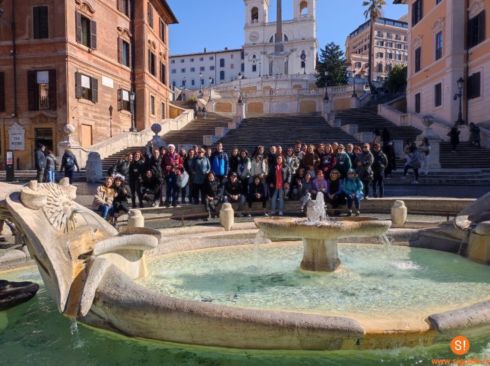 Mālpils vidusskola piedalās starptautiskajā sanāksmē Romā