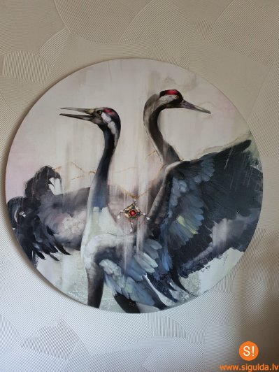 Mākslu skolā “Baltais flīģelis” eksponēs Ilzes Laizānes izstādi “Atdzimšana”