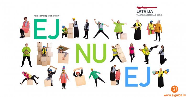 Maijā “Baltajā flīģelī” notiks kora kameroperas koncerts bērniem “Ej nu ej”