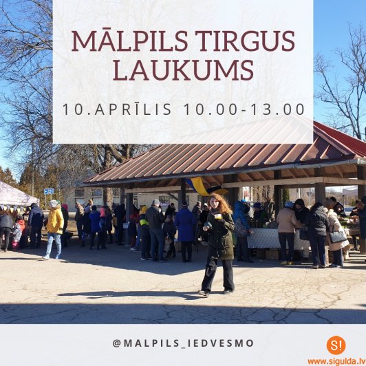 Svētdien Mālpilī notiks tirdziņš; varēs iegādāties ukraiņu gatavotos ēdienus