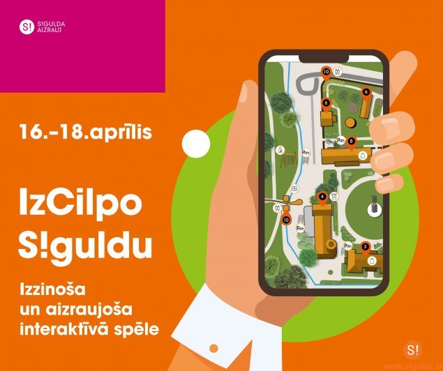 Piedalies Lieldienu interaktīvajā spēlē “izCilpo Siguldu”