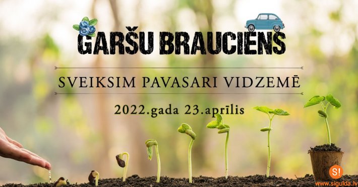 Siguldā tiks dots starts auto orientēšanās sacensībām “Garšu brauciens”