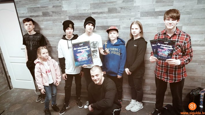 Siguldas novada Jaunrades centra programmu dalībnieki startē konkursos
