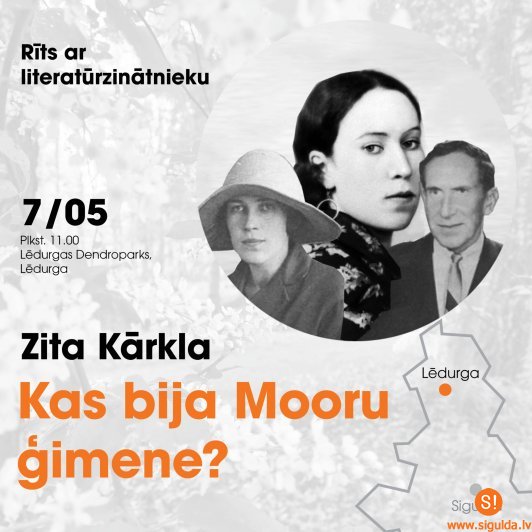 Ciklā “Rīts ar literatūrzinātnieku” stāsts par talantīgo Mooru ģimeni no Lēdurgas