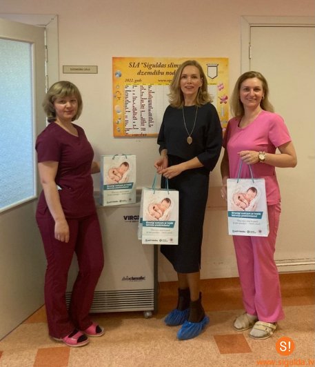 Siguldas slimnīcā sāk jauno daudzbērnu ģimeņu informēšanu