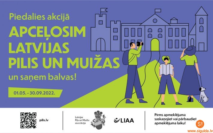 Aicina iepazīt Siguldas novada pilis un muižas