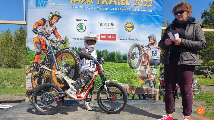 Motokluba “Sigulda” sportisti startē Igaunijas čempionātā Tapā