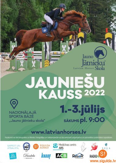 Inčukalnā norisināsies jauno jātnieku sporta sacensības