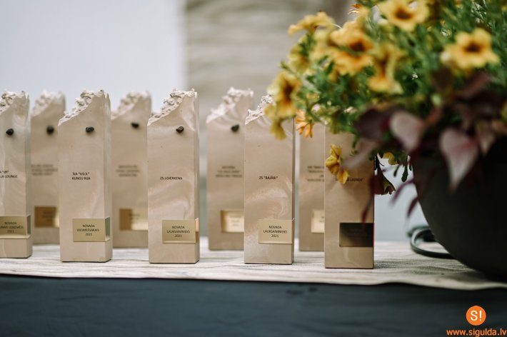 Apbalvoti “Siguldas novada Uzņēmēju gada balvas 2021” nominanti